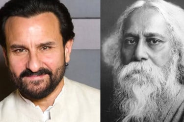 সাইফ আলি খানের ছেলেদের রক্তে বইছে রবীন্দ্রনাথের গৌরব