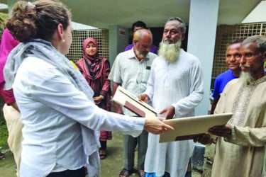 রংপুরে মার্কিন কর্মকর্তাদের অন্যরকম একদিন