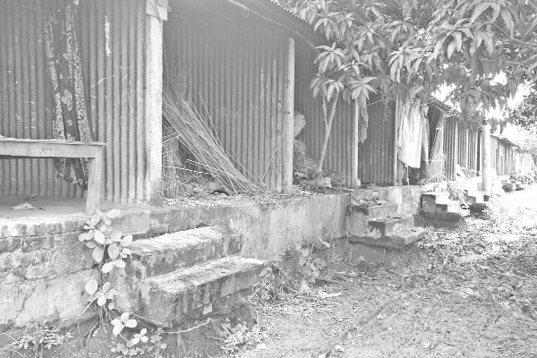 মানবেতর জীবন আবাসনের বাসিন্দাদের