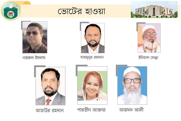 বিএনপিতে চার নেতার লড়াই জামায়াতের একক প্রার্থী