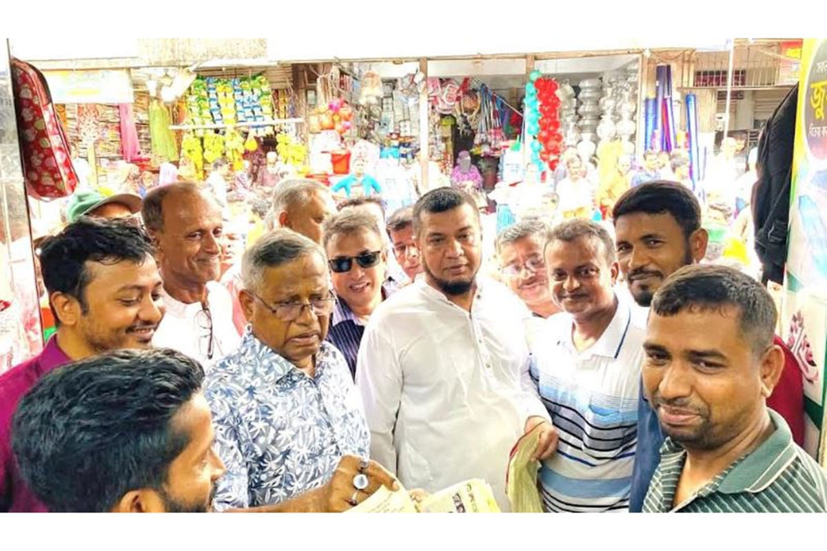 ভোলায় বিএনপির গণমিছিল ও লিফলেট বিতরণ