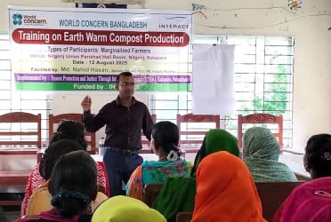 কলাপাড়ায় কেঁচো সার উৎপাদন বিষয়ক প্রশিক্ষণ অনুষ্ঠিত