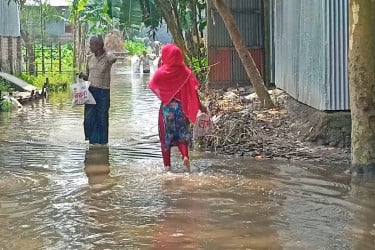 তিস্তার পানি বিপৎসীমার ওপরে, নিম্নাঞ্চলে আবারো বন্যার শঙ্কা
