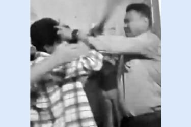 যুবককে পেটানোর ভিডিও ভাইরাল, অভিযোগ ইউএনওর বিরুদ্ধে