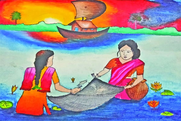 আঁকি বুকি