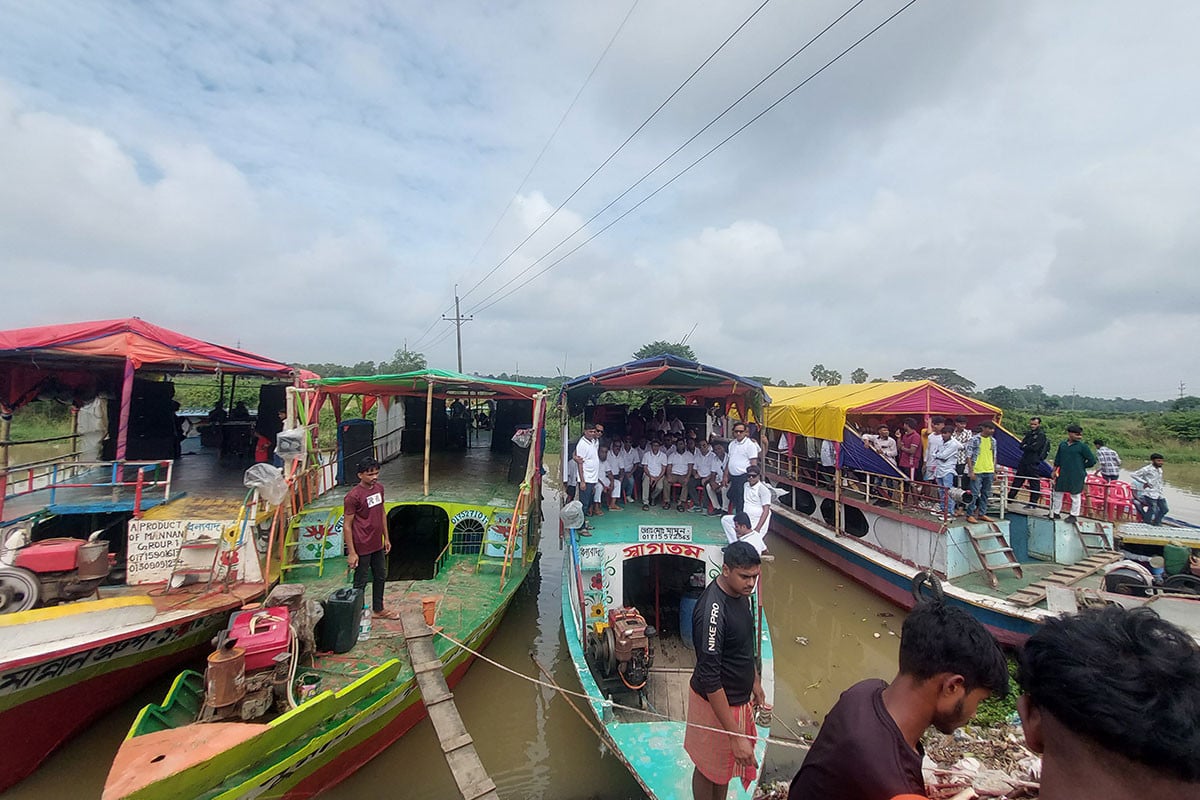 শ্রীপুর বার্ষিক নৌকা ভ্রমণ অনুষ্ঠিত