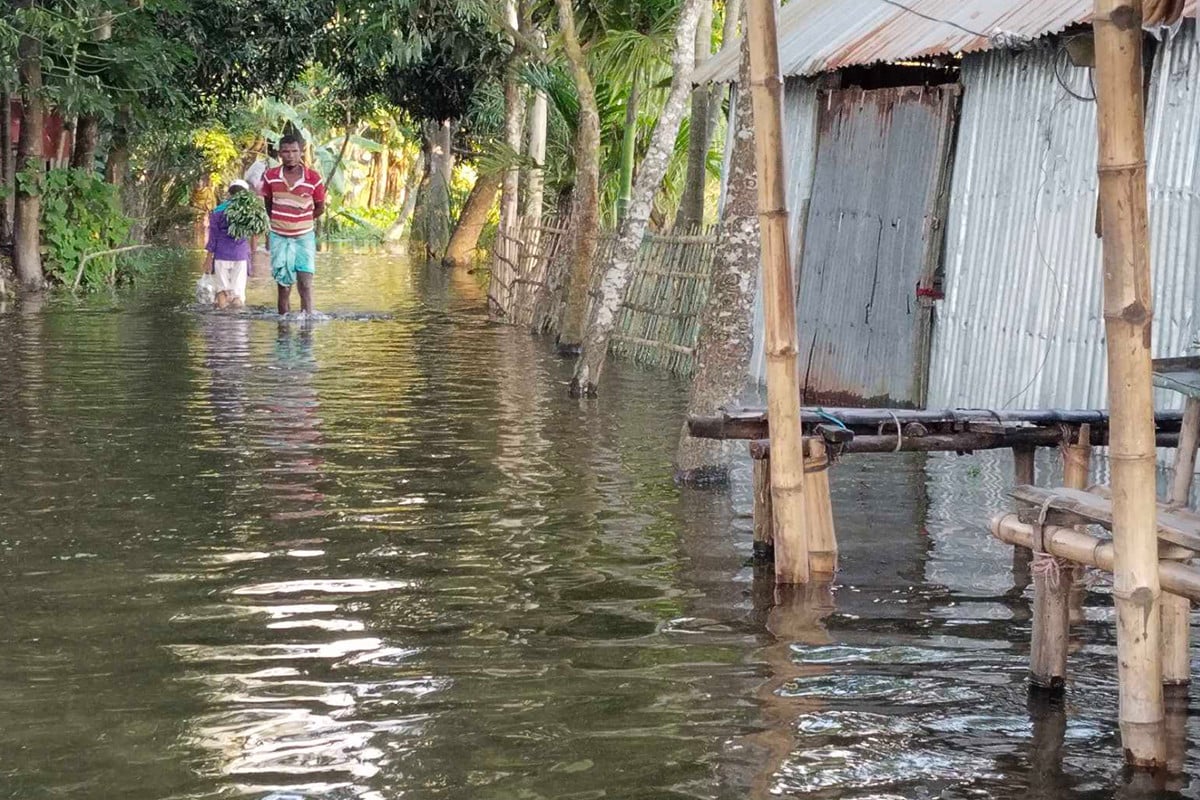 লালমনিরহাটে কমছে তিস্তার পানি, বাড়ছে দুর্ভোগ!