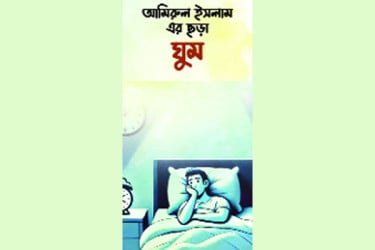 আমিরুল ইসলাম এর ছড়া ঘুম
