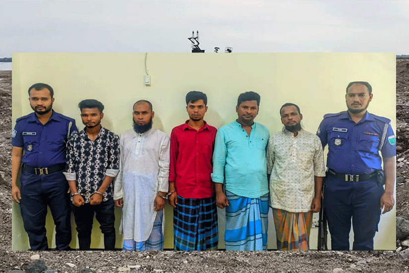 সাদা পাথর লুটের ঘটনায় গ্রেফতার ৫