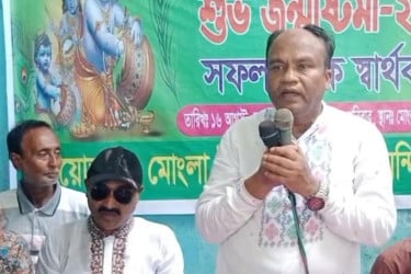 মোংলায় জন্মাষ্টমী উদযাপিত
