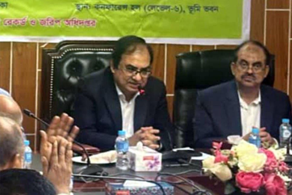 দেশ ও জাতির জন্য সঠিক ভূমি ব্যবস্থাপনা খুবই গুরুত্বপূর্ণ: সিনিয়র সচিব