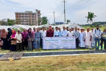 বারিতে কৃষকদের অভিজ্ঞতা বিনিময় সফর