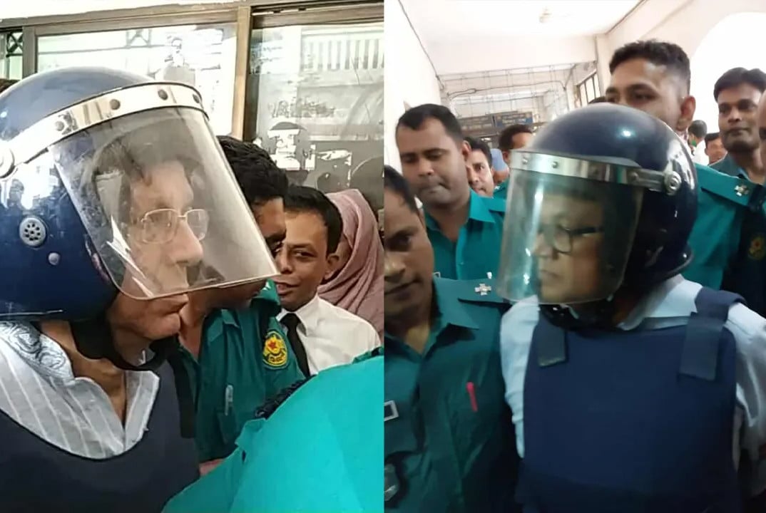 গ্রেফতার দেখানো হয়েছে আনিসুল ও হেলালুদ্দীনকে