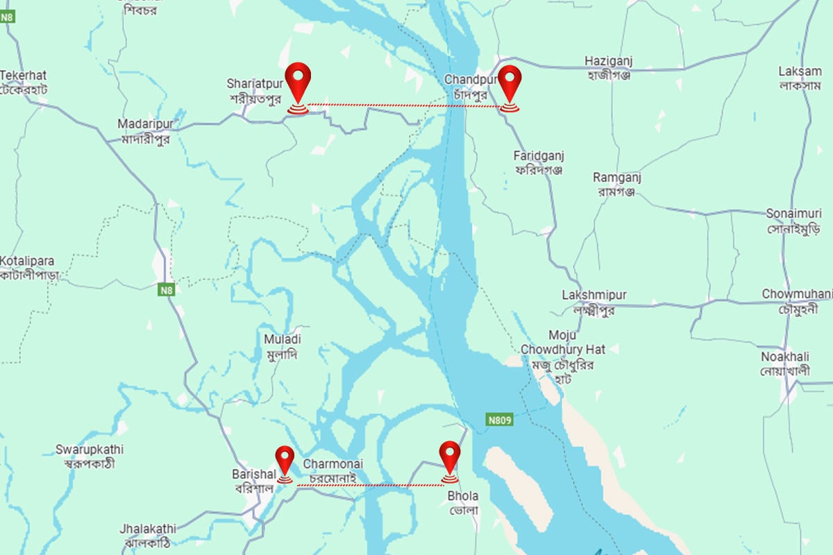 ২০৩৩ সালের মধ্যে ভোলা ও চাঁদপুরকে মূল ভূখণ্ডের সঙ্গে যুক্ত করবে ৩৩ হাজার কোটি টাকার সেতু