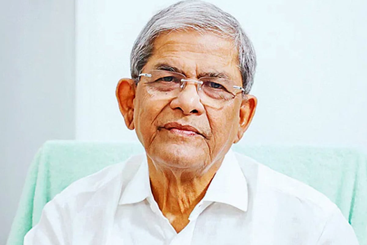 হাসপাতাল থেকে বাসায় ফিরলেন মির্জা ফখরুল