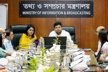 জুলাই ঘটনাপ্রবাহের আলোকে চলচ্চিত্র নির্মাণের আহ্বান তথ্য উপদেষ্টার