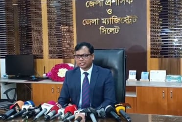 দায়িত্ব গ্রহণের পর যা বললেন সিলেটের ডিসি সারওয়ার আলম