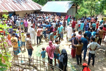 রামগড়ে মা-মেয়েকে গলা কেটে হত্যা