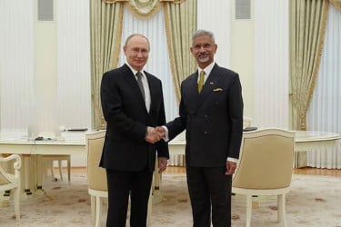এবার পুতিনের সঙ্গে জয়শঙ্করের বৈঠক