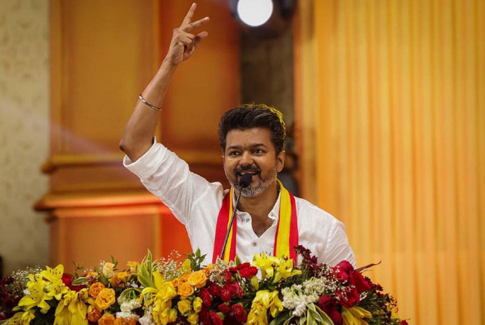 'ফ্যাসিবাদী বিজেপি' ও মোদির বিরুদ্ধে যুদ্ধ ঘোষণা করলেন থালাপতি বিজয়