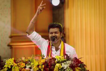 'ফ্যাসিবাদী বিজেপি' ও মোদির বিরুদ্ধে যুদ্ধ ঘোষণা করলেন থালাপতি বিজয়