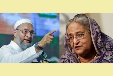 কেন আমরা হাসিনাকে এ ভারতে আশ্রয় দিয়েছি, প্রশ্ন ওয়েইসির