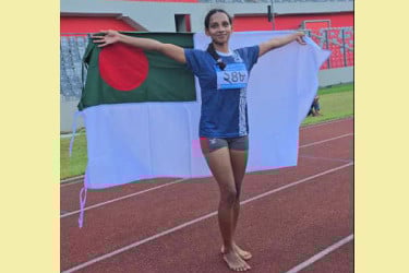 প্রথম দিনে দু’টি নতুন জাতীয় রেকর্ড, দ্রুততম মানবী সুমাইয়া