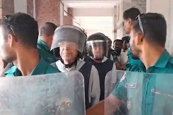 রিমান্ড শেষে কারাগারে আনিসুল-মেনন