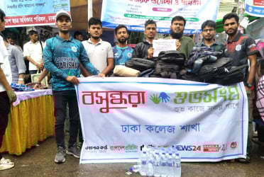 ভর্তি প্রক্রিয়ায় নতুন শিক্ষার্থীদের পাশে বসুন্ধরা শুভসংঘ