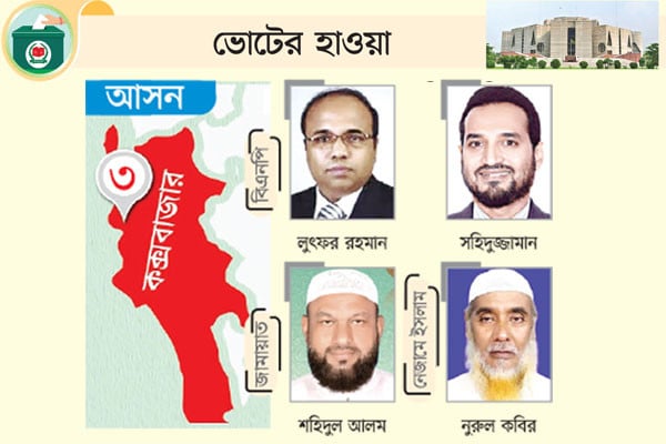 ভোটের মাঠে বিএনপির দুই ও জামায়াতের এক প্রার্থী