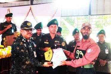 খাগড়াছড়িতে হিল ভিডিপির অ্যাডভান্সড কোর্সের সমাপনী অনুষ্ঠিত