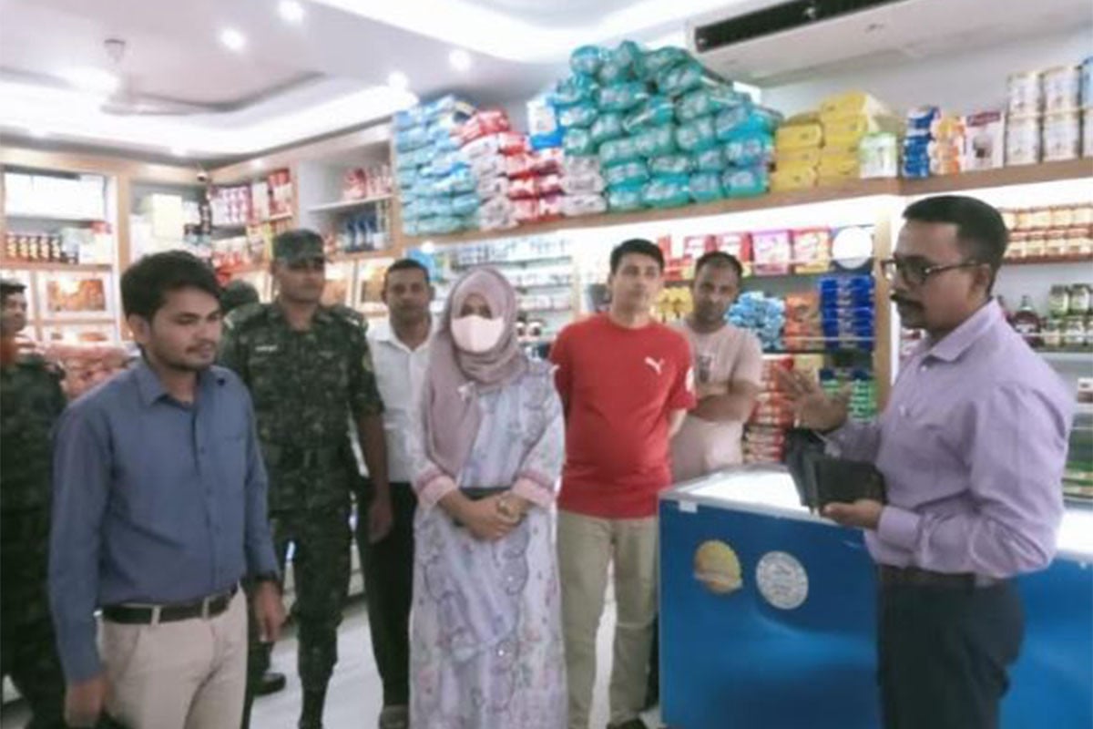 ব্রাহ্মণবাড়িয়ায় ভোক্তা অধিকারের অভিযানে জরিমানা