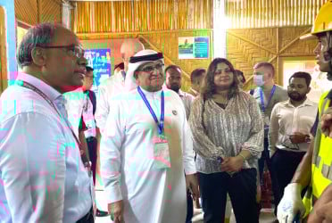 বিদেশি প্রতিনিধি দলের রোহিঙ্গা ক্যাম্প পরিদর্শন