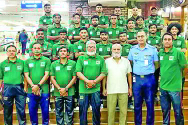 হকি দল ভারতে