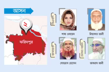 বিএনপির সম্ভাব্য প্রার্থী শামা, গণসংযোগে বুলু