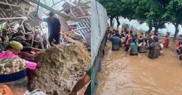 টানা বৃষ্টিতে বিপর্যস্ত ভারতের জম্মু-কাশ্মীর, ভূমিধসে ৩১ জনের মৃত্যু