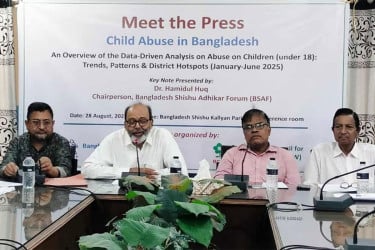 শিশু নির্যাতন পরিস্থিতি পর্যালোচনা ও শিশু অধিদপ্তর প্রতিষ্ঠার দাবি