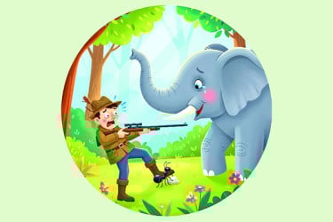 হাতি-পিঁপড়ার বন্ধুত্ব