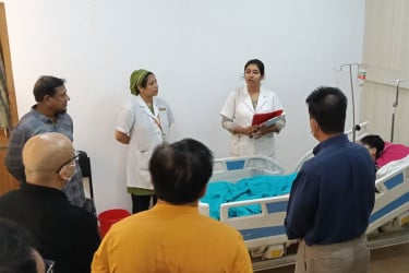 বুয়েট শিক্ষার্থী শাদিদের চিকিৎসার খোঁজ নিলেন প্রধান উপদেষ্টা