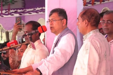 ফেব্রুয়ারির নির্বাচন কেউ ঠেকাতে পারবে না : সালাহউদ্দিন