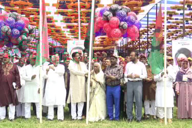 মেহেরপুরে দীর্ঘ ১৭ বছর পর জেলা বিএনপির সম্মেলন