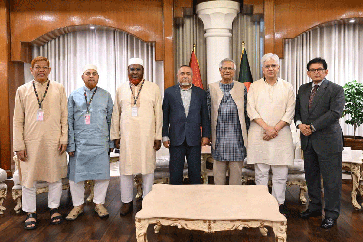 প্রধান উপদেষ্টার সঙ্গে বৈঠকে জামায়াত