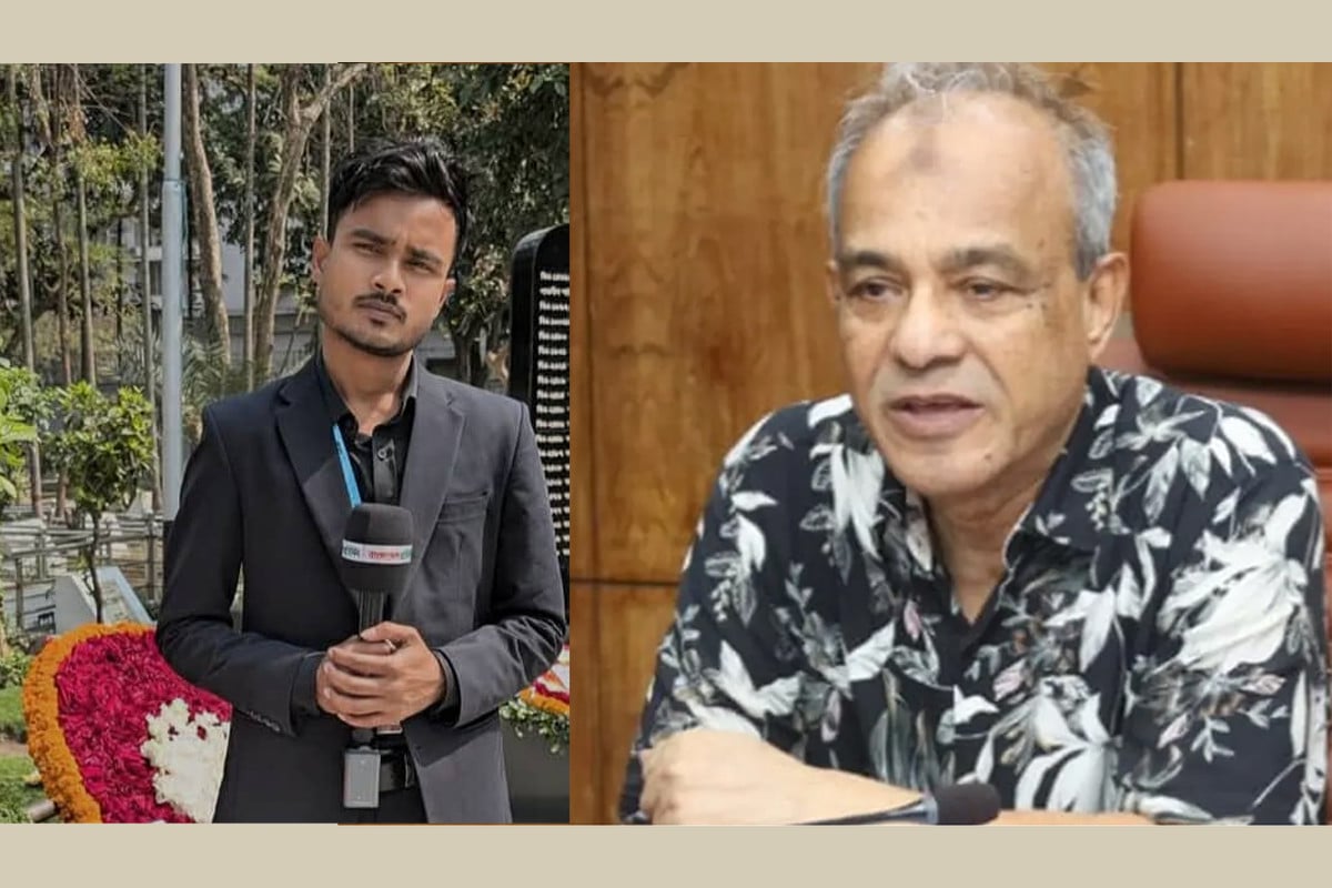 বাংলাদেশ প্রতিদিনের আহত সাংবাদিক দুর্জয়ের খোঁজ নিলেন স্বরাষ্ট্র উপদেষ্টা