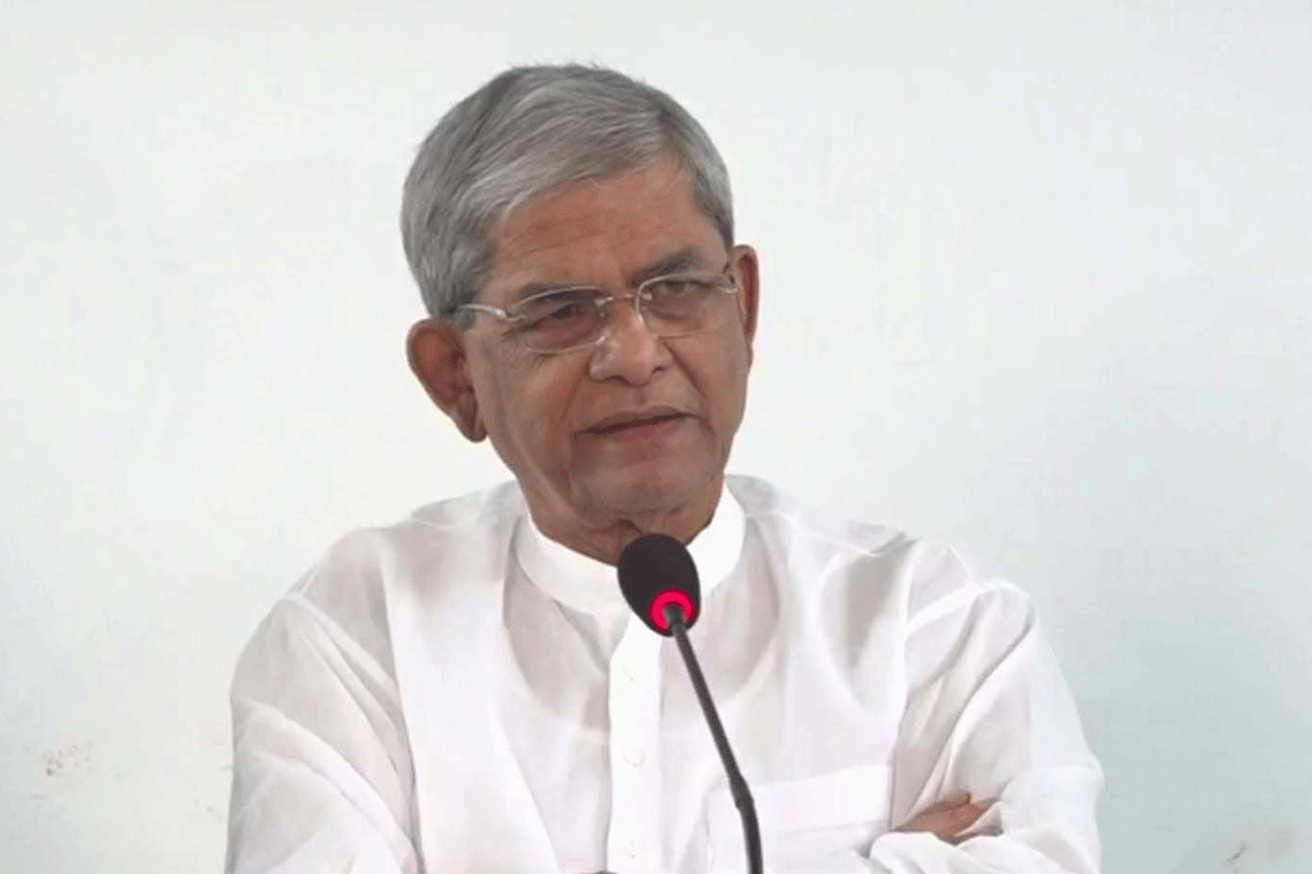 নাশকতা ও হত্যাচেষ্টার মামলায় অব্যাহতি পেলেন মির্জা ফখরুল