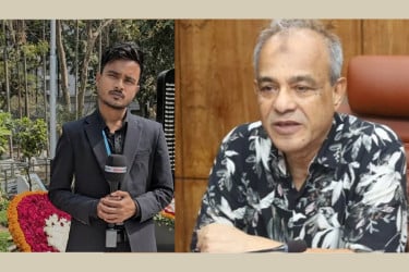 বাংলাদেশ প্রতিদিনের আহত সাংবাদিক দুর্জয়ের খোঁজ নিলেন স্বরাষ্ট্র উপদেষ্টা