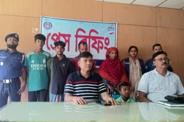 নড়াইলে নিখোঁজের ৮ ঘণ্টা পর অপহৃত শিশু উদ্ধার, গ্রেফতার ৪