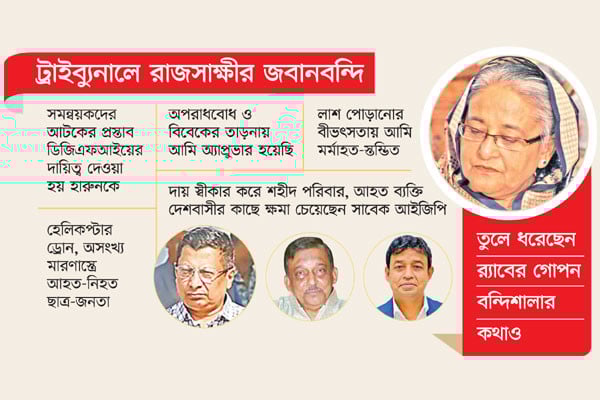 হাসিনা-কামালের নির্দেশে গণহত্যা