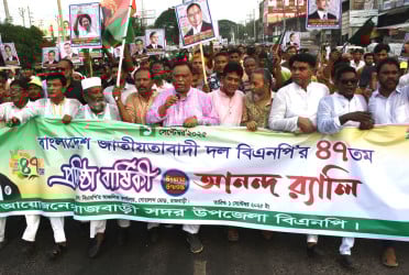 রাজবাড়ীতে বিএনপির ৪৭তম প্রতিষ্ঠাবার্ষিকী পালিত