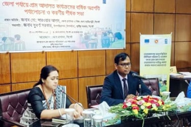 সিলেটে ১২৪৫টি মামলা নিষ্পত্তি, জরিমানা আদায় ২১ লাখ