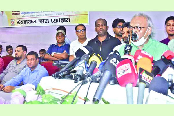 জনগণ ফ্যাসিবাদের সমর্থকদের বিচার দেখতে চায় : রিজভী